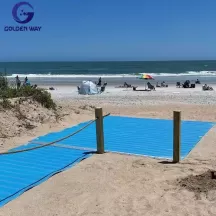 New Polyester Mesh Beach Mat Breaks Down Barriers for Beach Access