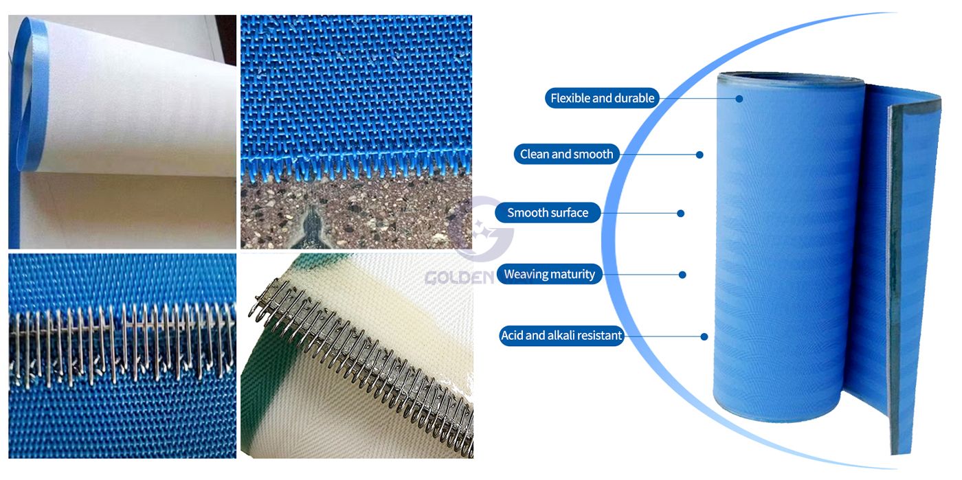Polyester Sludge Dewatering Mesh Belt
