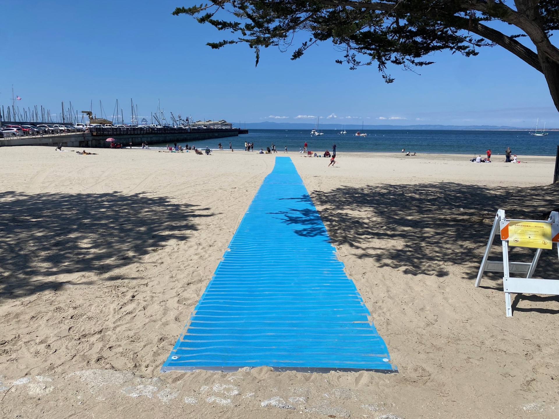Polyester Mesh Access Beach Mats