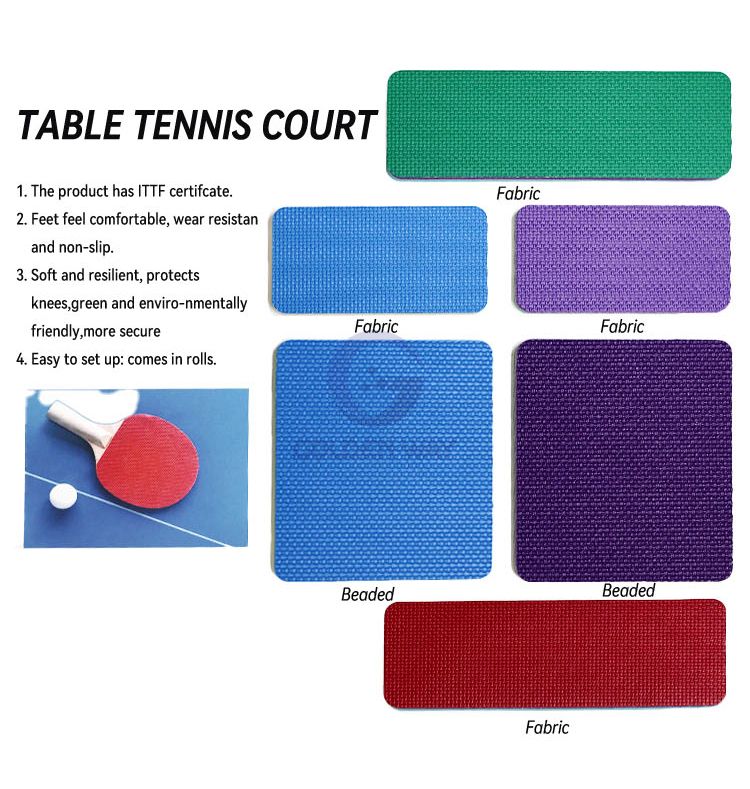 Table Tennis Sports Flooring